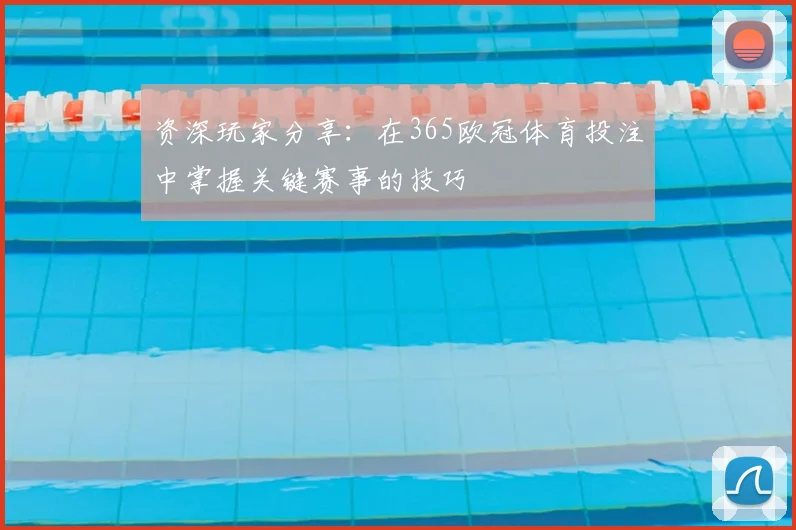 资深玩家分享：在365欧冠体育投注中掌握关键赛事的技巧